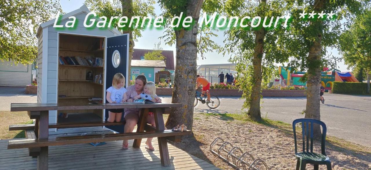 Camping La Garenne De Moncourt Rue  Exterior foto